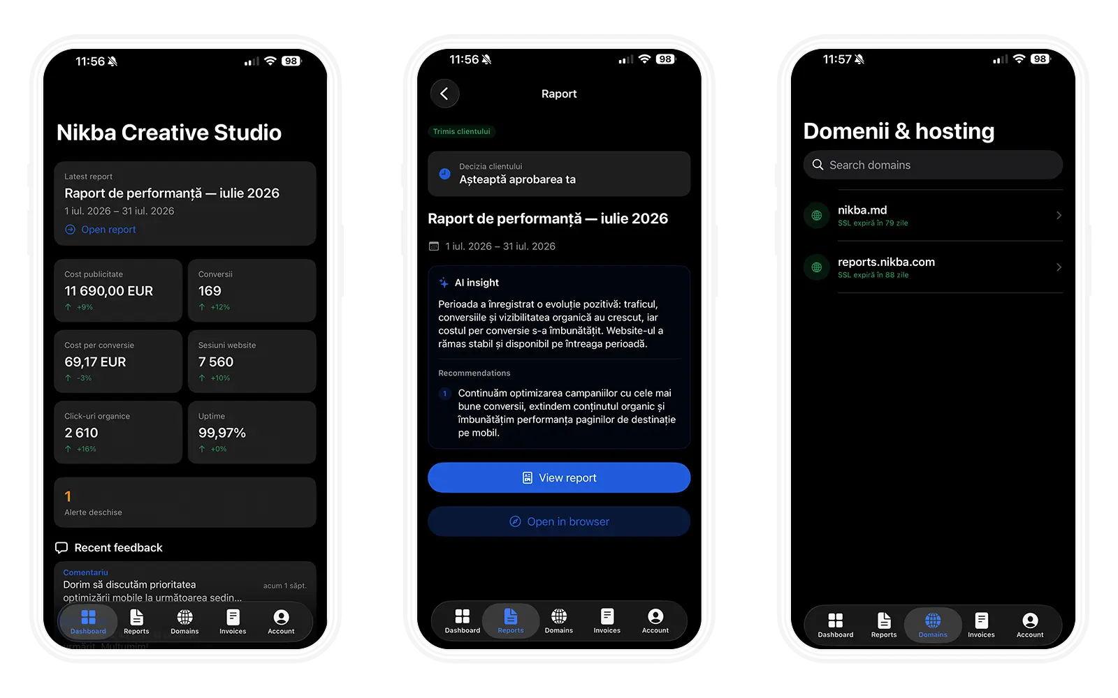 Nikba Reports APP