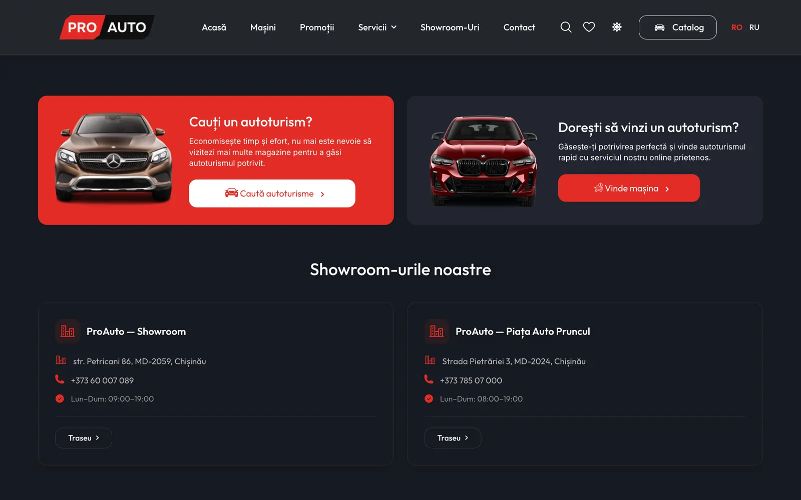 ProAuto — car marketplace