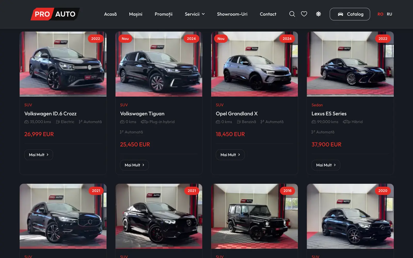 ProAuto — car marketplace